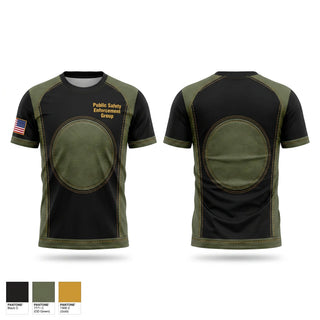 Short Sleeve Performance Shirt, Public Safety Enforcement Group, Police, Teamtime, Team time, sublimation, custom sports apparel, team uniforms, spirit wear, spiritwear, sports uniforms, custom shirts, team store, custom team store, fundraiser sports, apparel fundraiser