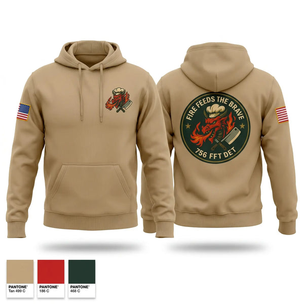 Hoodie, 756th QM DET FFT, Army, Teamtime, Team time, sublimation, custom sports apparel, team uniforms, spirit wear, spiritwear, sports uniforms, custom shirts, team store, custom team store, fundraiser sports, apparel fundraiser
