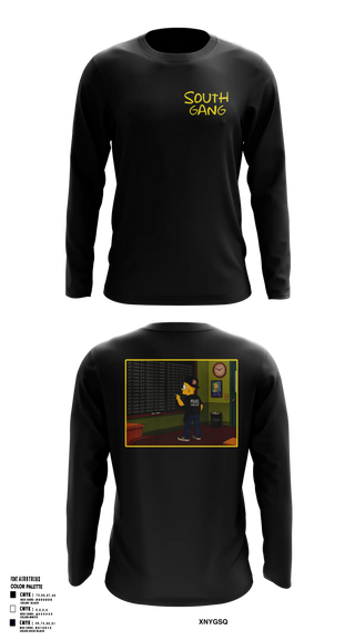 Long Sleeve Performance Shirt, South Gang Unit, Police, Teamtime, Team time, sublimation, custom sports apparel, team uniforms, spirit wear, spiritwear, sports uniforms, custom shirts, team store, custom team store, fundraiser sports, apparel fundraiser
