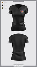 PCFD 82208638 Women's Short Sleeve V-neck Shirt - 2