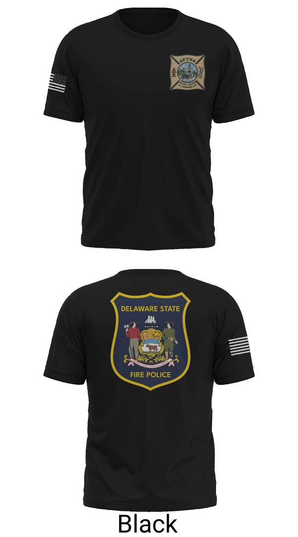 Old School Cotton Feel Shirt, Delaware State Fire Police, Police, Teamtime, Team time, sublimation, custom sports apparel, team uniforms, spirit wear, spiritwear, sports uniforms, custom shirts, team store, custom team store, fundraiser sports, apparel fundraiser