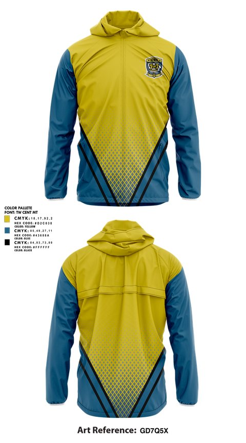 Windbreaker, Iowa 7v7 Football, , Teamtime, Team time, sublimation, custom sports apparel, team uniforms, spirit wear, spiritwear, sports uniforms, custom shirts, team store, custom team store, fundraiser sports, apparel fundraiser