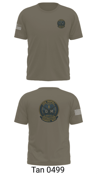 Short Sleeve Performance Shirt, USS TRIPOLI, , Teamtime, Team time, sublimation, custom sports apparel, team uniforms, spirit wear, spiritwear, sports uniforms, custom shirts, team store, custom team store, fundraiser sports, apparel fundraiser