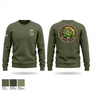 Crew Neck Sweatshirt, EPA-CID Baton Rouge, Police, Teamtime, Team time, sublimation, custom sports apparel, team uniforms, spirit wear, spiritwear, sports uniforms, custom shirts, team store, custom team store, fundraiser sports, apparel fundraiser
