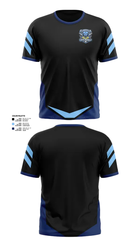 Short Sleeve Performance Shirt, Clarksville Lady Panters, Softball, Teamtime, Team time, sublimation, custom sports apparel, team uniforms, spirit wear, spiritwear, sports uniforms, custom shirts, team store, custom team store, fundraiser sports, apparel fundraiser