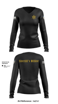 BLUE MACAW 78879889 Women's Long Sleeve V-neck Shirt - 15