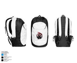 Gear Bag, Reaper Platoon, Army, Teamtime, Team time, sublimation, custom sports apparel, team uniforms, spirit wear, spiritwear, sports uniforms, custom shirts, team store, custom team store, fundraiser sports, apparel fundraiser