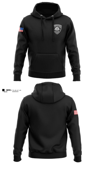 Hoodie, Ayden Police Department, Police, Teamtime, Team time, sublimation, custom sports apparel, team uniforms, spirit wear, spiritwear, sports uniforms, custom shirts, team store, custom team store, fundraiser sports, apparel fundraiser
