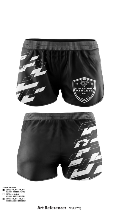 Diamond Athlete 26056519 Track Shorts - 1