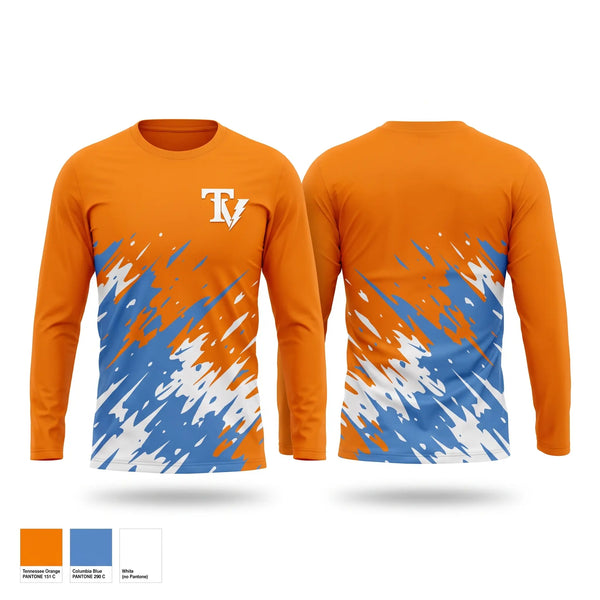 Long Sleeve Performance Shirt, Texas Volts, Softball, Teamtime, Team time, sublimation, custom sports apparel, team uniforms, spirit wear, spiritwear, sports uniforms, custom shirts, team store, custom team store, fundraiser sports, apparel fundraiser