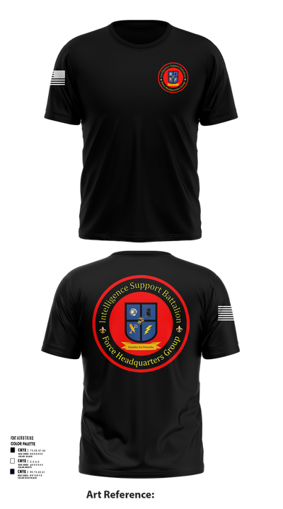 Intelligence Support Battalion 57442174 Short Sleeve Performance Shirt - 101