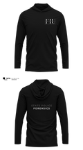 FORENSIC IDENTIFICATION UNIT Long Sleeve Performance Shirt with hood - 4