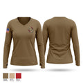 111 LRS 79242820 Women's Long Sleeve V-neck Shirt - 1