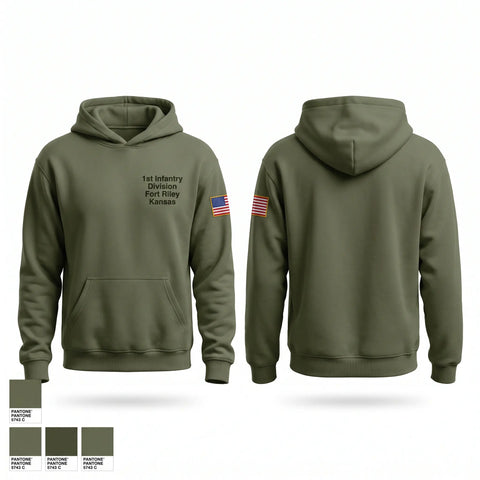 Hoodie, 1st infantry division fort Riley Kansas, Bowling, Teamtime, Team time, sublimation, custom sports apparel, team uniforms, spirit wear, spiritwear, sports uniforms, custom shirts, team store, custom team store, fundraiser sports, apparel fundraiser