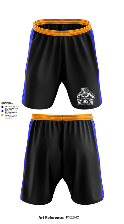 LAMS Bulldogs Athletic Shorts With Pockets - 1