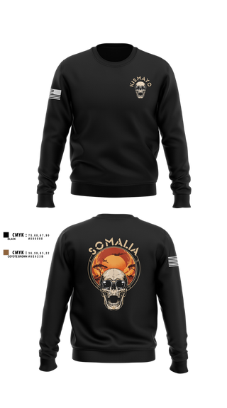 Crew Neck Sweatshirt, CJTF-HOA, Army, Teamtime, Team time, sublimation, custom sports apparel, team uniforms, spirit wear, spiritwear, sports uniforms, custom shirts, team store, custom team store, fundraiser sports, apparel fundraiser