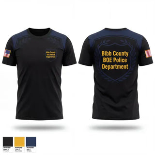 Old School Cotton Feel Shirt, Bibb County BOE Police Department, Police, Teamtime, Team time, sublimation, custom sports apparel, team uniforms, spirit wear, spiritwear, sports uniforms, custom shirts, team store, custom team store, fundraiser sports, apparel fundraiser