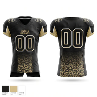 Football Jersey, LINCOLN COUGARS, , Teamtime, Team time, sublimation, custom sports apparel, team uniforms, spirit wear, spiritwear, sports uniforms, custom shirts, team store, custom team store, fundraiser sports, apparel fundraiser