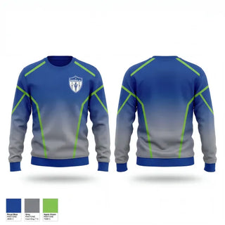 Crew Neck Sweatshirt, Premier United SC, Men's Soccer, Teamtime, Team time, sublimation, custom sports apparel, team uniforms, spirit wear, spiritwear, sports uniforms, custom shirts, team store, custom team store, fundraiser sports, apparel fundraiser
