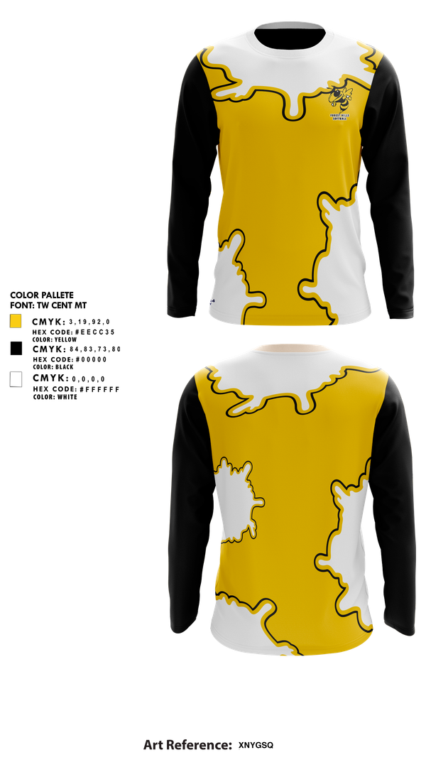 Long Sleeve Performance Shirt, Forest Hills Softball, Softball, Teamtime, Team time, sublimation, custom sports apparel, team uniforms, spirit wear, spiritwear, sports uniforms, custom shirts, team store, custom team store, fundraiser sports, apparel fundraiser