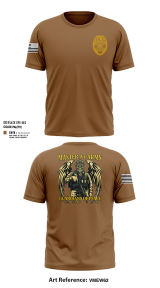 Short Sleeve Performance Shirt, Master at Arms, Navy, Teamtime, Team time, sublimation, custom sports apparel, team uniforms, spirit wear, spiritwear, sports uniforms, custom shirts, team store, custom team store, fundraiser sports, apparel fundraiser
