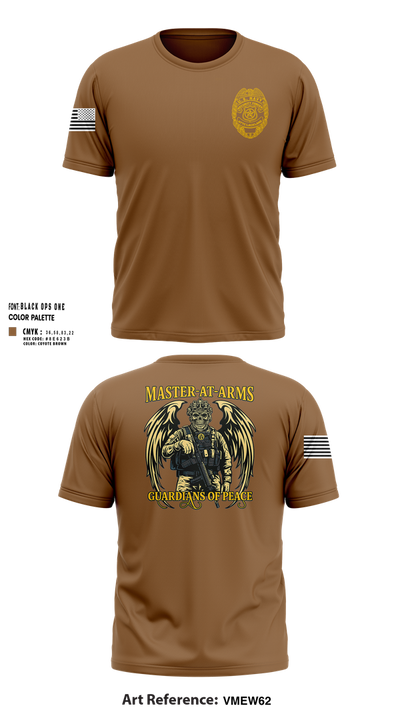 Master at Arms 34934556 Short Sleeve Performance Shirt - 100