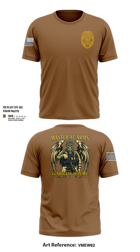 Short Sleeve Performance Shirt, Master at Arms, Navy, Teamtime, Team time, sublimation, custom sports apparel, team uniforms, spirit wear, spiritwear, sports uniforms, custom shirts, team store, custom team store, fundraiser sports, apparel fundraiser
