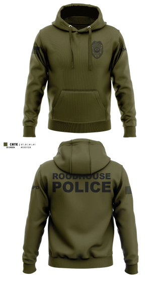 Hoodie, Roodhouse Police Department, Police, Teamtime, Team time, sublimation, custom sports apparel, team uniforms, spirit wear, spiritwear, sports uniforms, custom shirts, team store, custom team store, fundraiser sports, apparel fundraiser