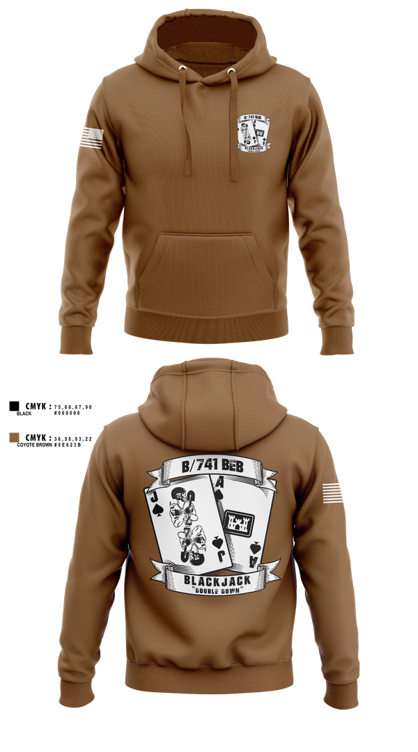 Hoodie, B/741BEB, Army, Teamtime, Team time, sublimation, custom sports apparel, team uniforms, spirit wear, spiritwear, sports uniforms, custom shirts, team store, custom team store, fundraiser sports, apparel fundraiser