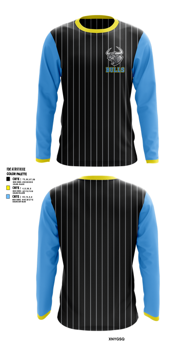 NBC BULLS 15155634 Long Sleeve Performance Shirt 5