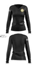 UCMEO 43770822 Women's Long Sleeve V-neck Shirt - 21