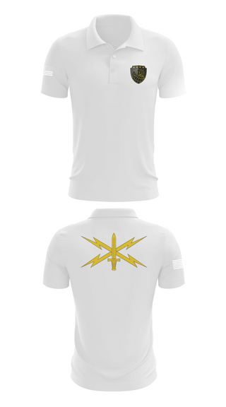 Short Sleeve Performance Polo, 11th Cyber BN, Army, Teamtime, Team time, sublimation, custom sports apparel, team uniforms, spirit wear, spiritwear, sports uniforms, custom shirts, team store, custom team store, fundraiser sports, apparel fundraiser