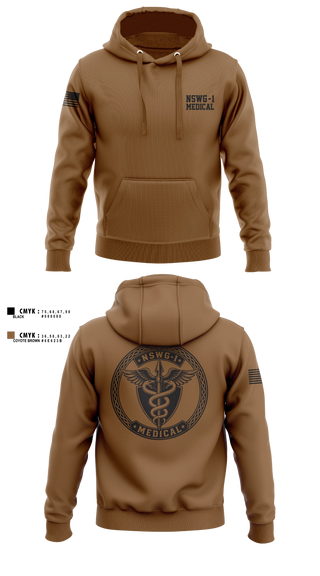 Hoodie, NSWG-1 Medical, Navy, Teamtime, Team time, sublimation, custom sports apparel, team uniforms, spirit wear, spiritwear, sports uniforms, custom shirts, team store, custom team store, fundraiser sports, apparel fundraiser