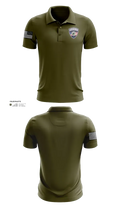 Far Hills Police Department 37653158 Short Sleeve Performance Polo - 1