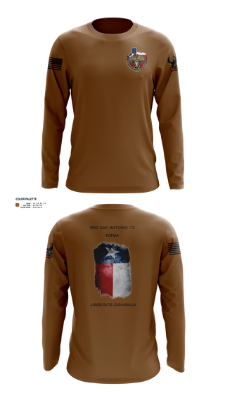 Long Sleeve Performance Shirt, NRC San Antonio, TX, Navy, Teamtime, Team time, sublimation, custom sports apparel, team uniforms, spirit wear, spiritwear, sports uniforms, custom shirts, team store, custom team store, fundraiser sports, apparel fundraiser