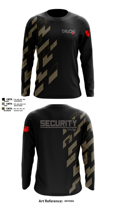 Talos Security Long Sleeve Performance Shirt - 12