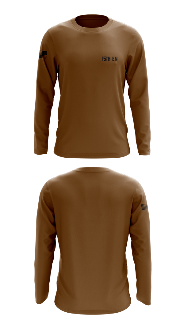 Long Sleeve Performance Shirt, 15th EN, Army, Teamtime, Team time, sublimation, custom sports apparel, team uniforms, spirit wear, spiritwear, sports uniforms, custom shirts, team store, custom team store, fundraiser sports, apparel fundraiser