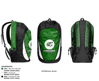 Gear Bag, CONCORD HIGH SCHOOL Cross Country, Cross Country, Teamtime, Team time, sublimation, custom sports apparel, team uniforms, spirit wear, spiritwear, sports uniforms, custom shirts, team store, custom team store, fundraiser sports, apparel fundraiser