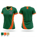 Benjamin Franklin High School Softball 66979497 Women's Short Sleeve V-neck Shirt - 1