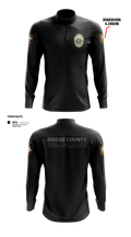 Dodge County Sheriff's Office 15855580 Quarter Zip Jacket - 110