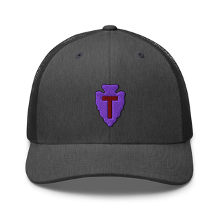 36th Infantry Division A Co 1-141 Retro Trucker Hat | Yupoong 6606