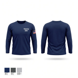 Long Sleeve Performance Shirt, Traffic Unit, Police, Teamtime, Team time, sublimation, custom sports apparel, team uniforms, spirit wear, spiritwear, sports uniforms, custom shirts, team store, custom team store, fundraiser sports, apparel fundraiser