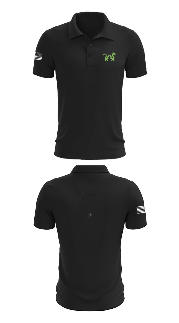 Short Sleeve Performance Polo, 704th Chem Co, , Teamtime, Team time, sublimation, custom sports apparel, team uniforms, spirit wear, spiritwear, sports uniforms, custom shirts, team store, custom team store, fundraiser sports, apparel fundraiser