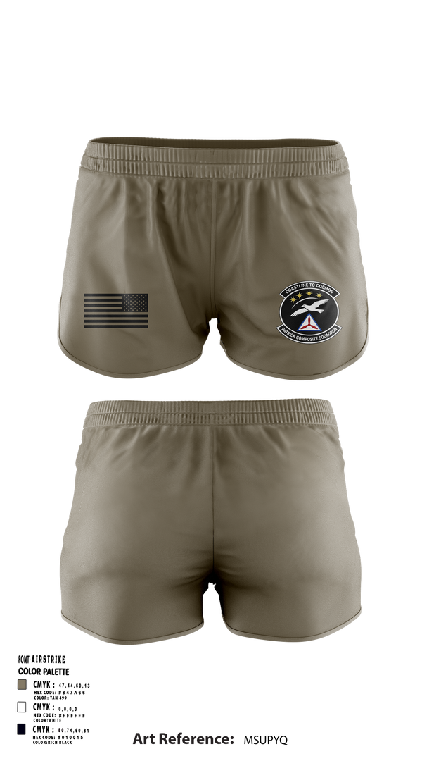 Ranger Panties, VFW Post 8191Patrick Composite Squadron, Air Force, Teamtime, Team time, sublimation, custom sports apparel, team uniforms, spirit wear, spiritwear, sports uniforms, custom shirts, team store, custom team store, fundraiser sports, apparel fundraiser