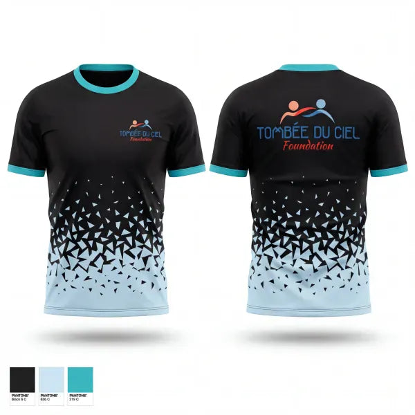 Old School Cotton Feel Shirt, TOMBÉE DU CIEL, Baseball, Teamtime, Team time, sublimation, custom sports apparel, team uniforms, spirit wear, spiritwear, sports uniforms, custom shirts, team store, custom team store, fundraiser sports, apparel fundraiser