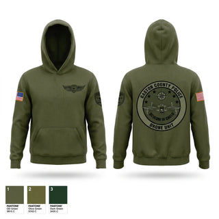 Hoodie, Drone Unit, Police, Teamtime, Team time, sublimation, custom sports apparel, team uniforms, spirit wear, spiritwear, sports uniforms, custom shirts, team store, custom team store, fundraiser sports, apparel fundraiser