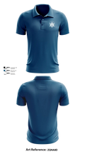 Taino Wrestling Club Short Sleeve Performance Polo - 10