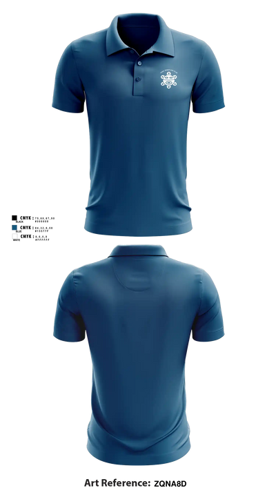 Taino Wrestling Club Short Sleeve Performance Polo - 10