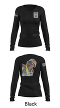 AT PLT Dog CO 1-503 5583531 Women's Long Sleeve V-neck Shirt - 23