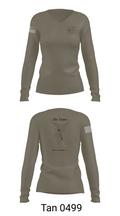 1st Platoon / B CO / 2-5 CAV 11611974 Women's Long Sleeve V-neck Shirt - 11